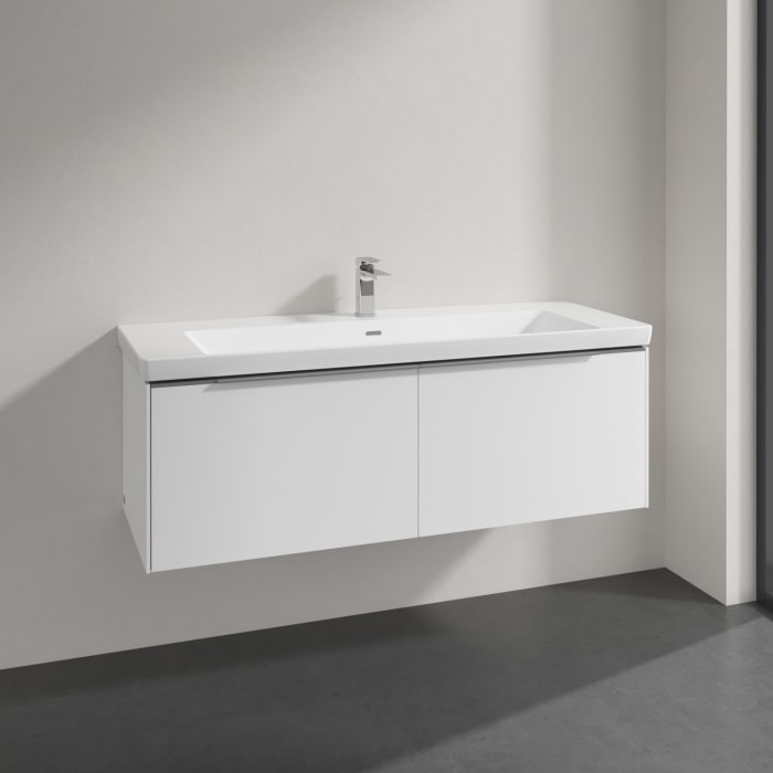 Villeroy & Boch Subway 3.0 Badmöbel-Set 130 cm, 2 Auszüge