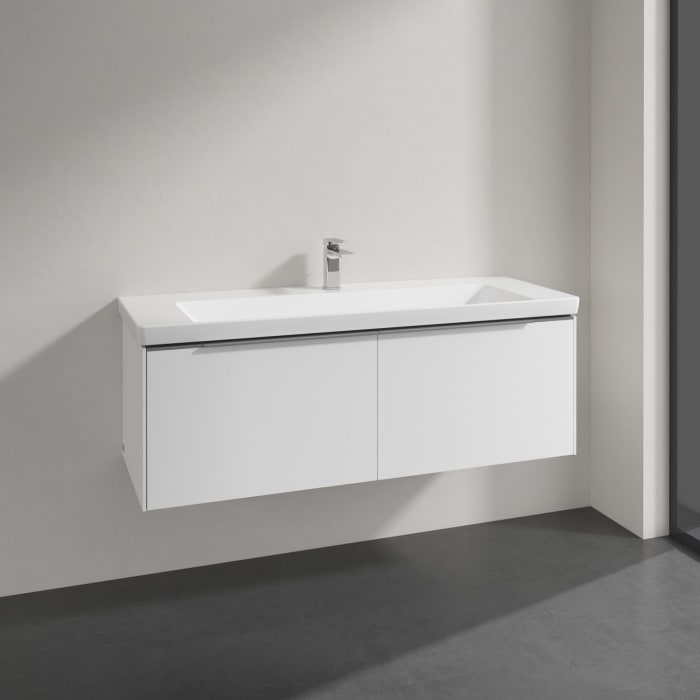 Villeroy & Boch Subway 3.0 Badmöbel-Set 130 cm, 2 Auszüge