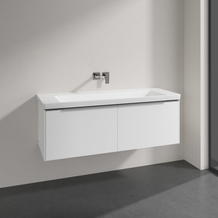 Villeroy & Boch Subway 3.0 Badmöbel-Set 130 cm, 2 Auszüge