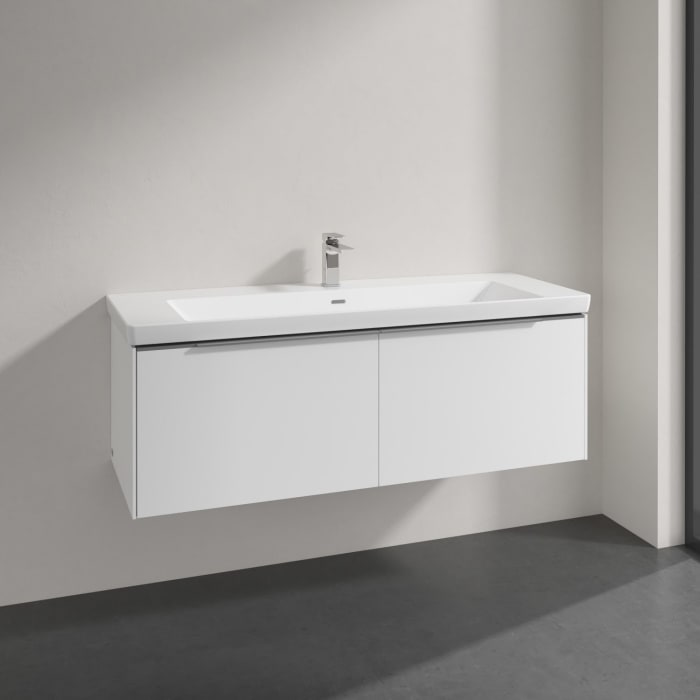 Villeroy & Boch Subway 3.0 Badmöbel-Set 130 cm, 2 Auszüge