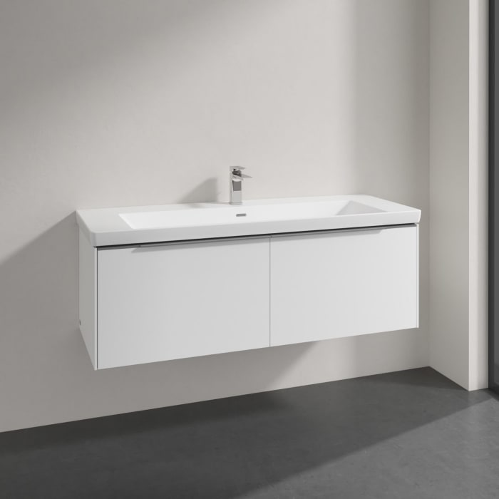 Villeroy & Boch Subway 3.0 Badmöbel-Set 130 cm, 2 Auszüge