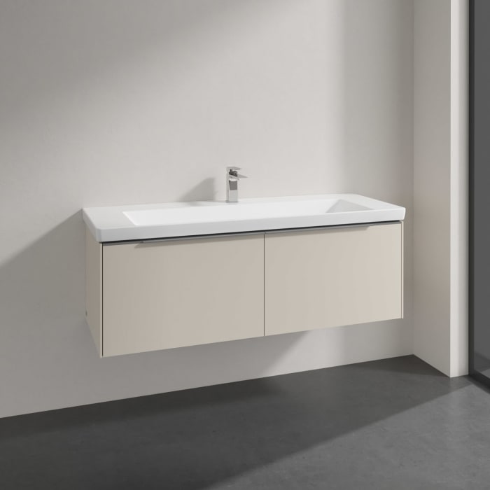 Villeroy & Boch Subway 3.0 Badmöbel-Set 130 cm, 2 Auszüge