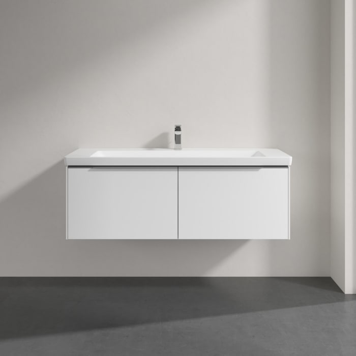 Villeroy & Boch Subway 3.0 Badmöbel-Set 130 cm, 2 Auszüge