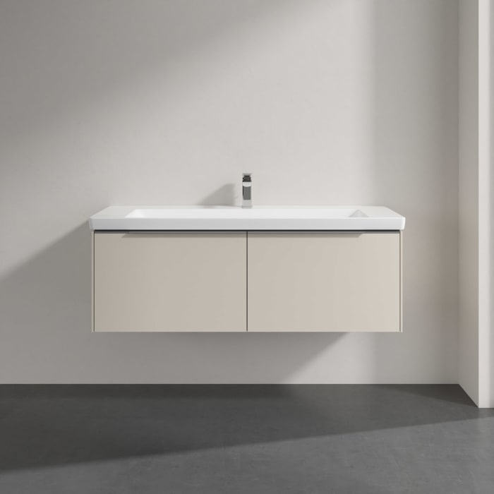 Villeroy & Boch Subway 3.0 Badmöbel-Set 130 cm, 2 Auszüge