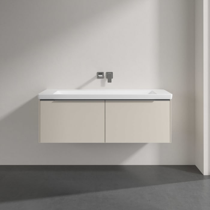 Villeroy & Boch Subway 3.0 Badmöbel-Set 130 cm, 2 Auszüge