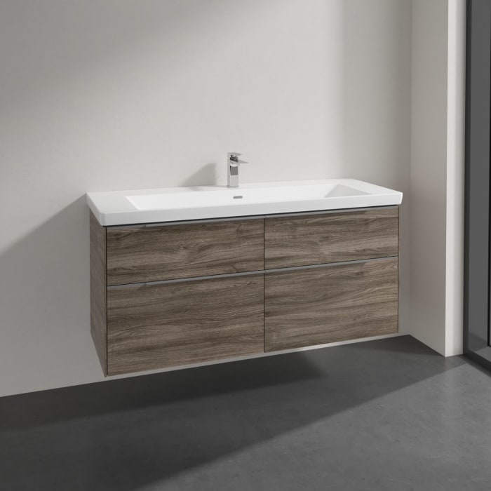 Villeroy & Boch Subway 3.0 Badmöbel-Set 130 cm, 4 Auszüge