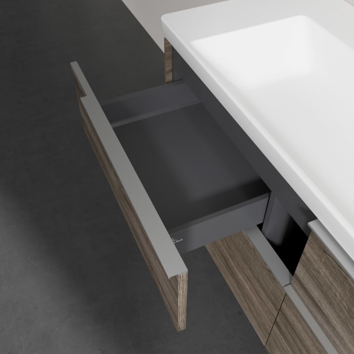 Villeroy & Boch Subway 3.0 Badmöbel-Set 130 cm, 4 Auszüge