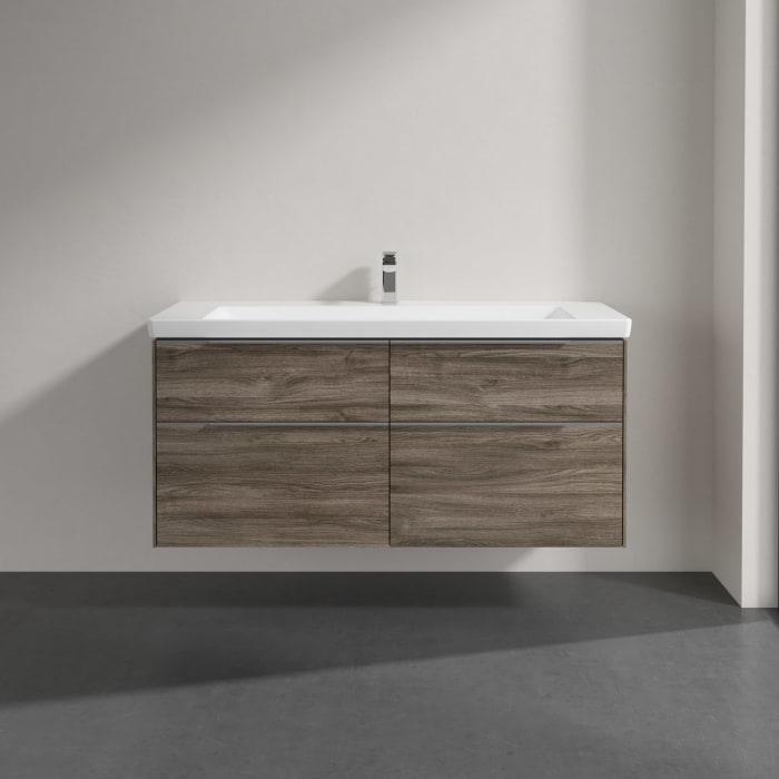 Villeroy & Boch Subway 3.0 Badmöbel-Set 130 cm, 4 Auszüge