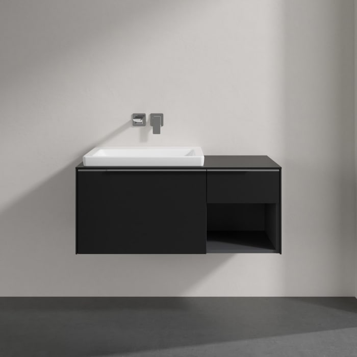 Villeroy & Boch Subway 3.0 Badmöbel-Set 100,1 cm, Waschbecken links