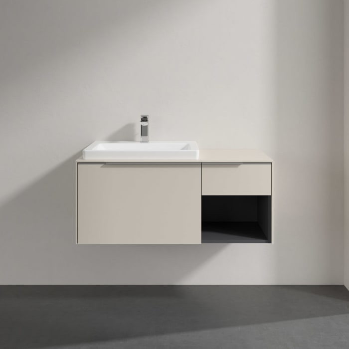 Villeroy & Boch Subway 3.0 Badmöbel-Set 100,1 cm, Waschbecken links