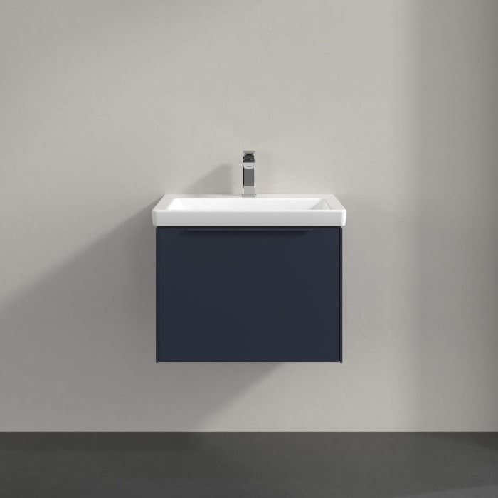 Villeroy & Boch Subway 3.0 Badmöbel-Set 60 cm, Griff in Möbelfarbe, 1 Auszug