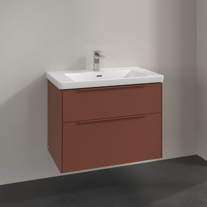 Villeroy & Boch Subway 3.0 Waschtischunterschrank 77,2 cm, 2 Auszüge, ohne LED-Beleuchtung