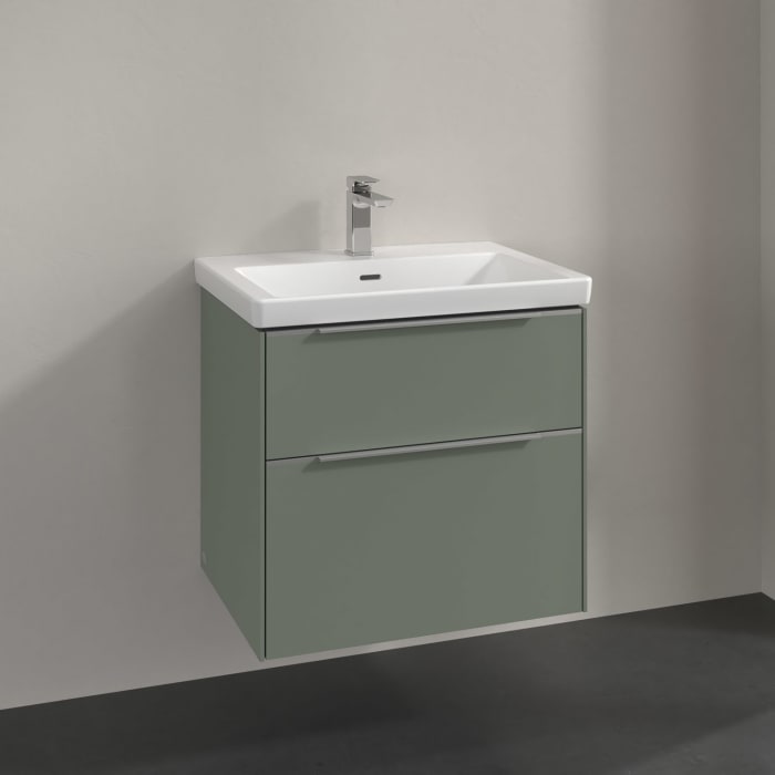 Villeroy & Boch Subway 3.0 Waschtischunterschrank 62,2 cm, 2 Auszüge, ohne LED-Beleuchtung