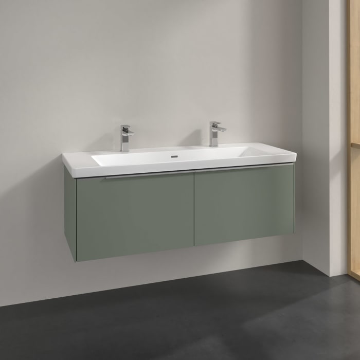 Villeroy & Boch Subway 3.0 Waschtischunterschrank 127,2 cm, 2 Auszüge, ohne LED-Beleuchtung