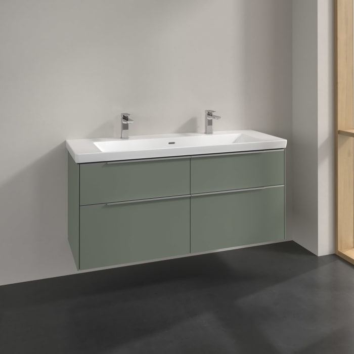 Villeroy & Boch Subway 3.0 Waschtischunterschrank 127,2 cm, 4 Auszüge, ohne LED-Beleuchtung