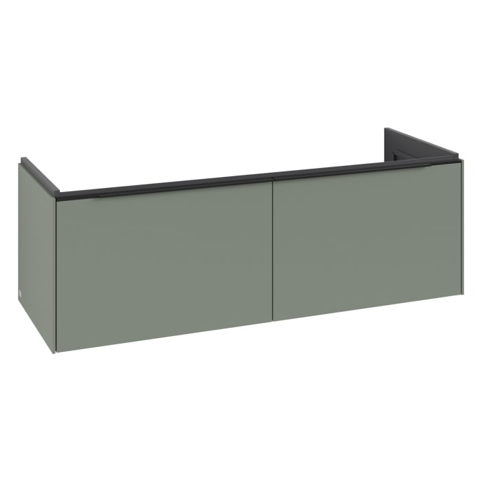 Villeroy & Boch Subway 3.0 Waschtischunterschrank 127,2 cm, 2 Auszüge, ohne LED-Beleuchtung, für Doppel-Waschtisch