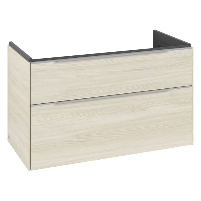 Villeroy & Boch Subway 3.0 Waschtischunterschrank 97,3 cm, 2 Auszüge, ohne LED-Beleuchtung