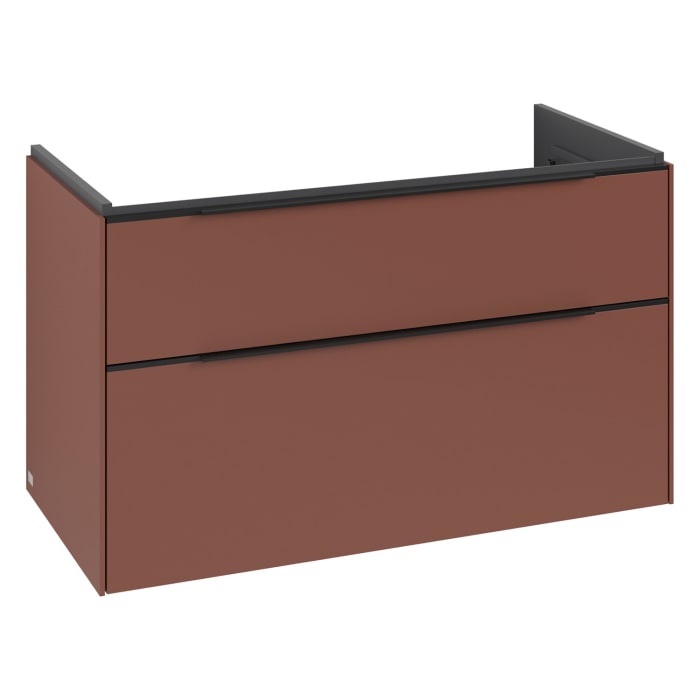 Villeroy & Boch Subway 3.0 Waschtischunterschrank 97,3 cm, 2 Auszüge, ohne LED-Beleuchtung