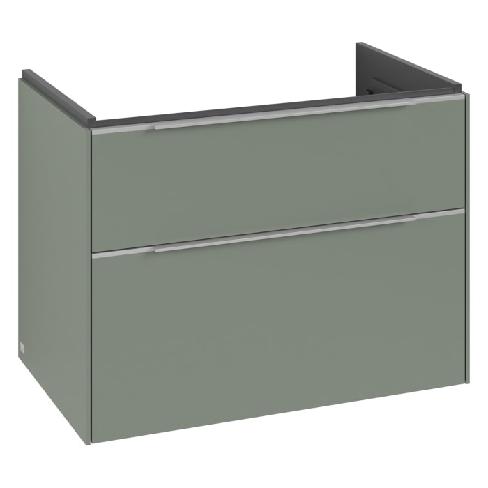 Villeroy & Boch Subway 3.0 Waschtischunterschrank 77,2 cm, 2 Auszüge, mit LED-Beleuchtung