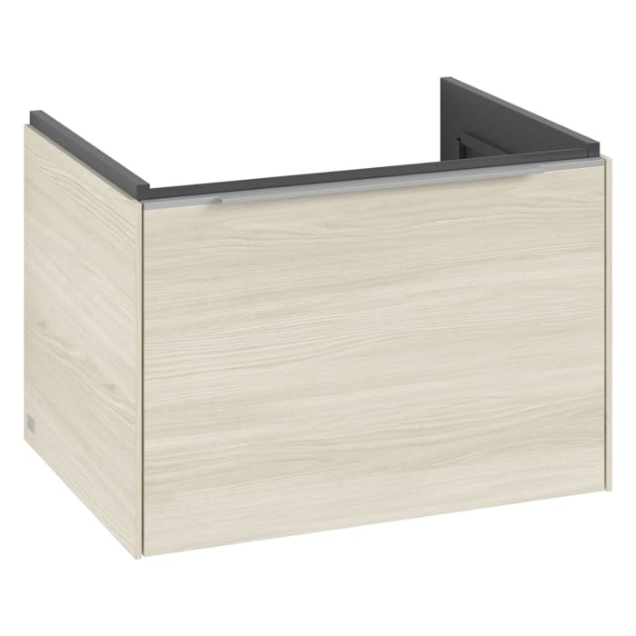 Villeroy & Boch Subway 3.0 Waschtischunterschrank 62,2 cm, 1 Auszug, mit LED-Beleuchtung