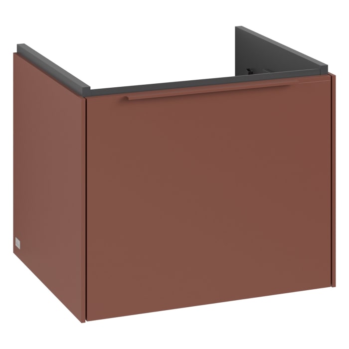 Villeroy & Boch Subway 3.0 Waschtischunterschrank 52,3 cm, 1 Auszug, mit LED-Beleuchtung