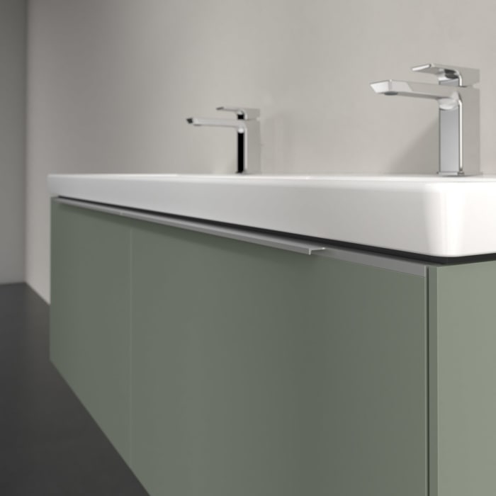 Villeroy & Boch Subway 3.0 Waschtischunterschrank 127,2 cm, 2 Auszüge, ohne LED-Beleuchtung, für Doppel-Waschtisch