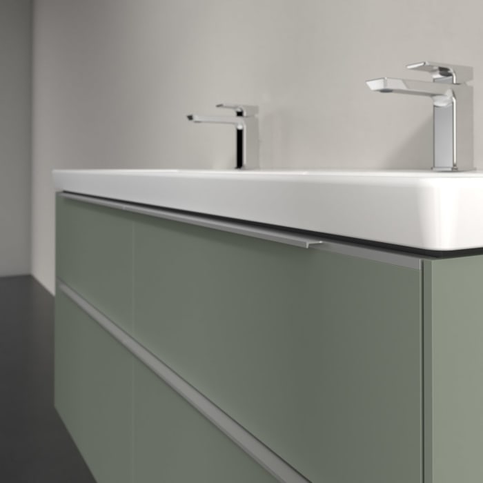 Villeroy & Boch Subway 3.0 Waschtischunterschrank 127,2 cm, 4 Auszüge, ohne LED-Beleuchtung, für Doppel-Waschtisch