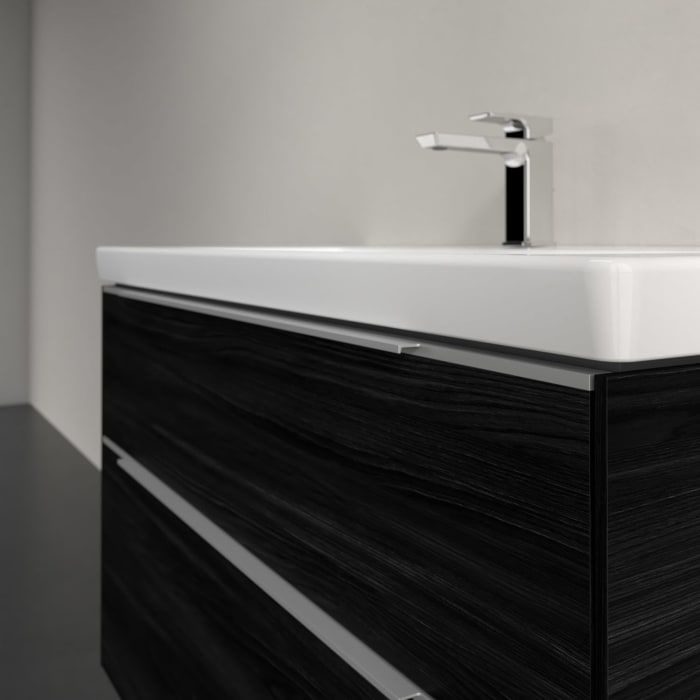 Villeroy & Boch Subway 3.0 Waschtischunterschrank 97,3 cm, 2 Auszüge, mit LED-Beleuchtung