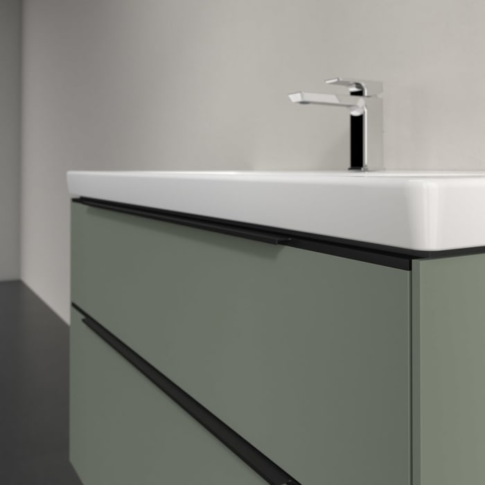 Villeroy & Boch Subway 3.0 Waschtischunterschrank 97,3 cm, 2 Auszüge, mit LED-Beleuchtung