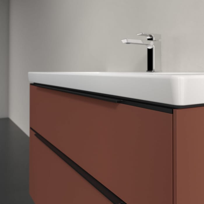 Villeroy & Boch Subway 3.0 Waschtischunterschrank 97,3 cm, 2 Auszüge, mit LED-Beleuchtung