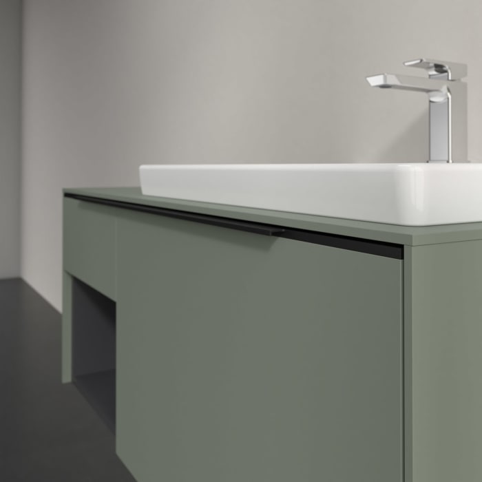 Villeroy & Boch Subway 3.0 Waschtischunterschrank 100,1 cm, 2 Auszüge und Regal links, ohne LED-Beleuchtung