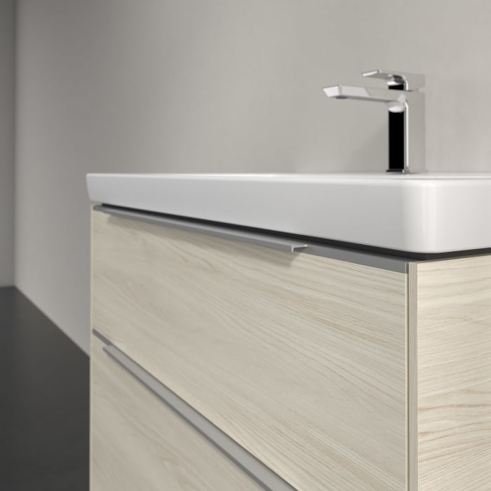 Villeroy & Boch Subway 3.0 Waschtischunterschrank 77,2 cm, 2 Auszüge, mit LED-Beleuchtung