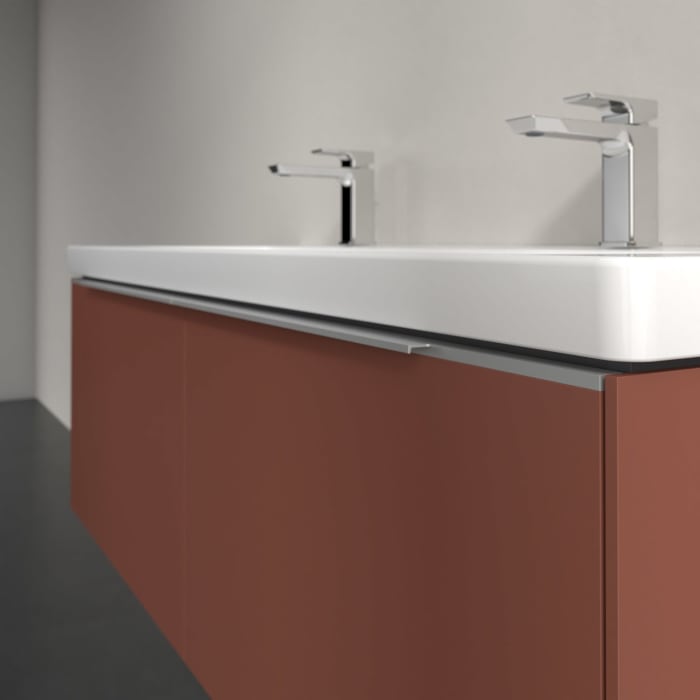 Villeroy & Boch Subway 3.0 Waschtischunterschrank 127,2 cm, 2 Auszüge, ohne LED-Beleuchtung