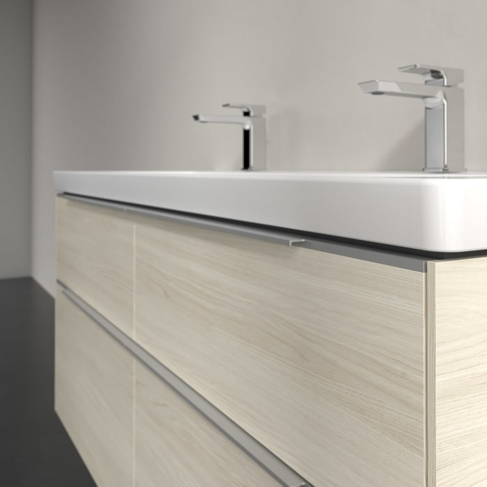 Villeroy & Boch Subway 3.0 Waschtischunterschrank 127,2 cm, 4 Auszüge, ohne LED-Beleuchtung