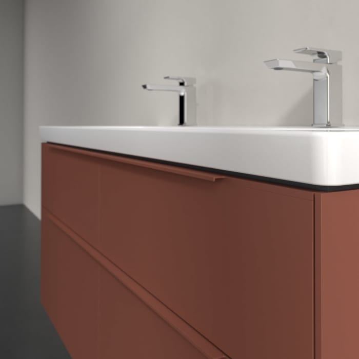 Villeroy & Boch Subway 3.0 Waschtischunterschrank 127,2 cm, 4 Auszüge, mit LED-Beleuchtung