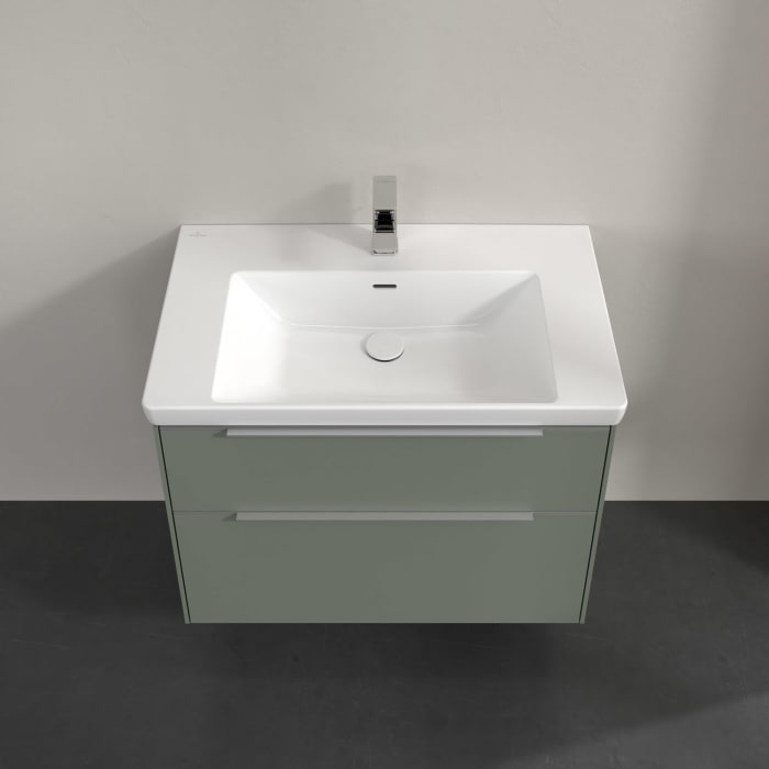 Villeroy & Boch Subway 3.0 Waschtischunterschrank 77,2 cm, 2 Auszüge, ohne LED-Beleuchtung