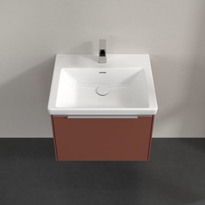 Villeroy & Boch Subway 3.0 Waschtischunterschrank 57,2 cm, 1 Auszug, mit LED-Beleuchtung