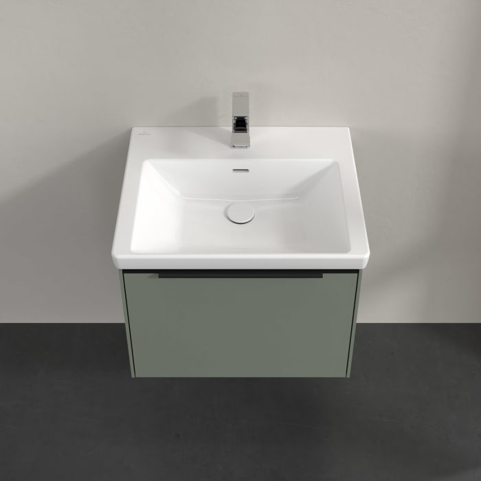 Villeroy & Boch Subway 3.0 Waschtischunterschrank 57,2 cm, 1 Auszug, mit LED-Beleuchtung