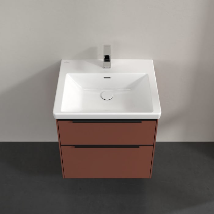 Villeroy & Boch Subway 3.0 Waschtischunterschrank 57,2 cm, 2 Auszüge, ohne LED-Beleuchtung