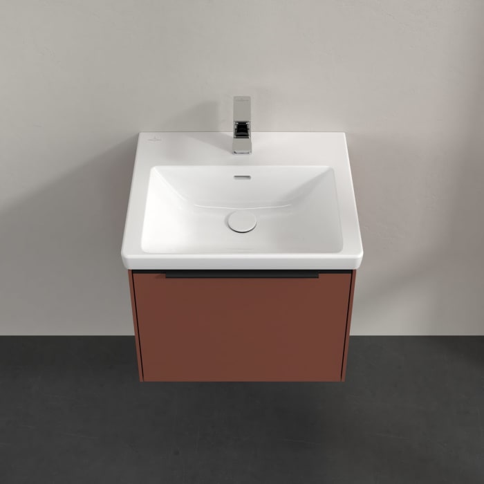 Villeroy & Boch Subway 3.0 Waschtischunterschrank 52,3 cm, 1 Auszug, mit LED-Beleuchtung