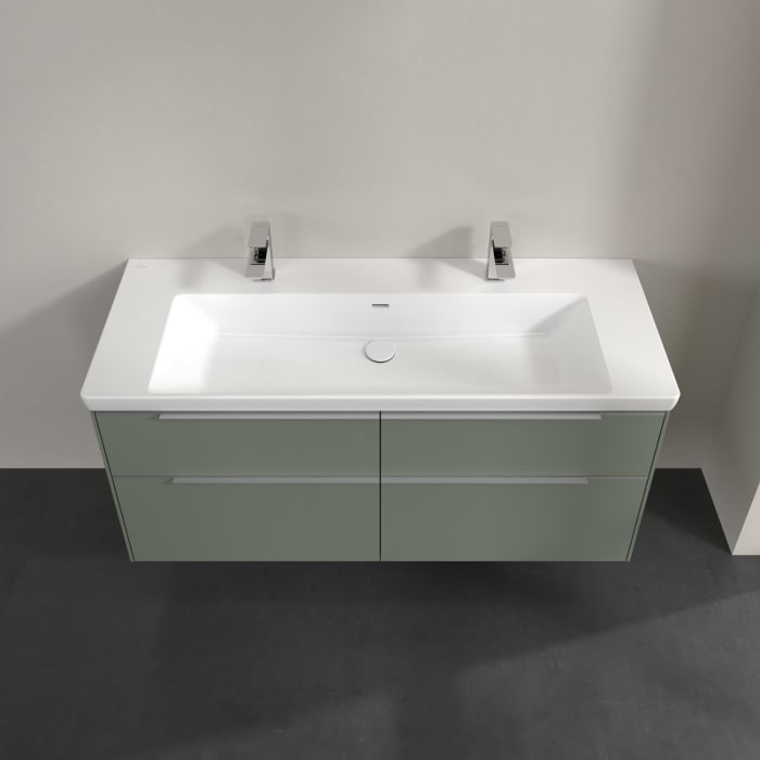 Villeroy & Boch Subway 3.0 Waschtischunterschrank 127,2 cm, 4 Auszüge, ohne LED-Beleuchtung