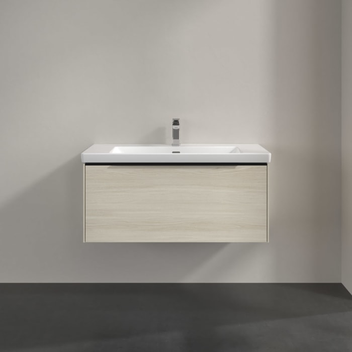 Villeroy & Boch Subway 3.0 Waschtischunterschrank 97,3 cm, 1 Auszug, mit LED-Beleuchtung