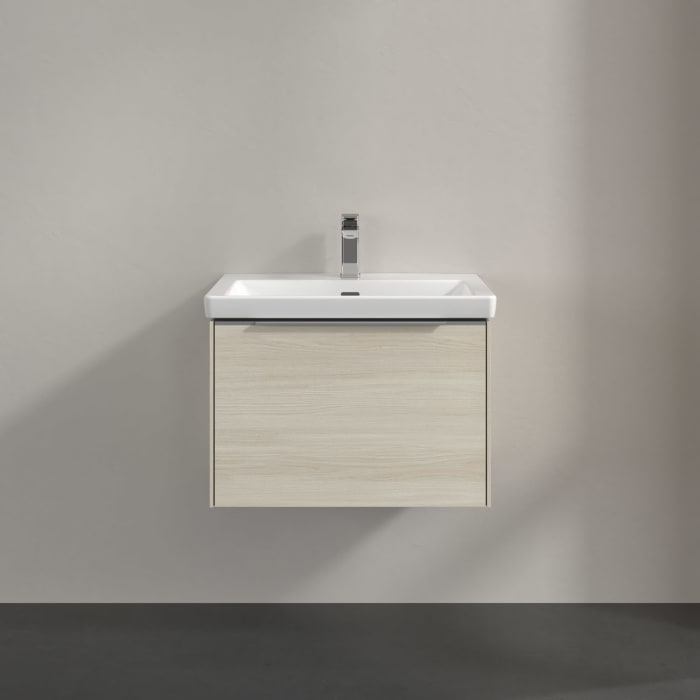 Villeroy & Boch Subway 3.0 Waschtischunterschrank 62,2 cm, 1 Auszug, mit LED-Beleuchtung