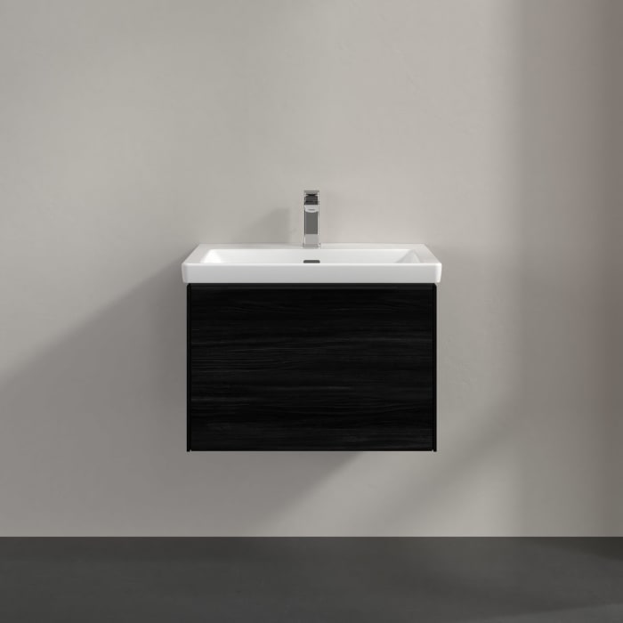 Villeroy & Boch Subway 3.0 Waschtischunterschrank 62,2 cm, 1 Auszug, mit LED-Beleuchtung