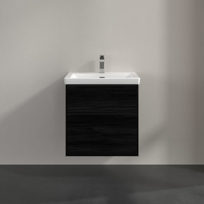 Villeroy & Boch Subway 3.0 Waschtischunterschrank 57,2 cm, 2 Auszüge, ohne LED-Beleuchtung