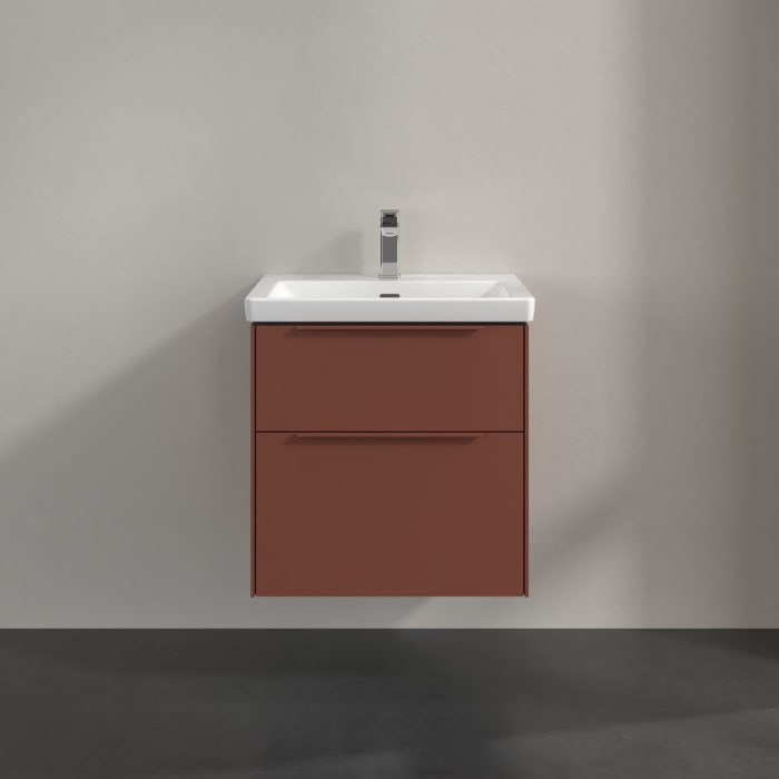 Villeroy & Boch Subway 3.0 Waschtischunterschrank 57,2 cm, 2 Auszüge, ohne LED-Beleuchtung