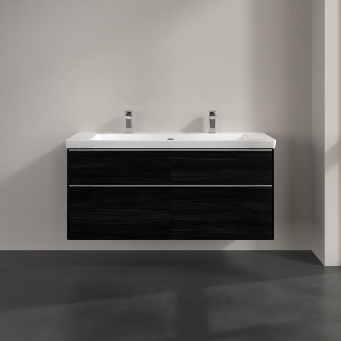 Villeroy & Boch Subway 3.0 Waschtischunterschrank 127,2 cm, 4 Auszüge, ohne LED-Beleuchtung