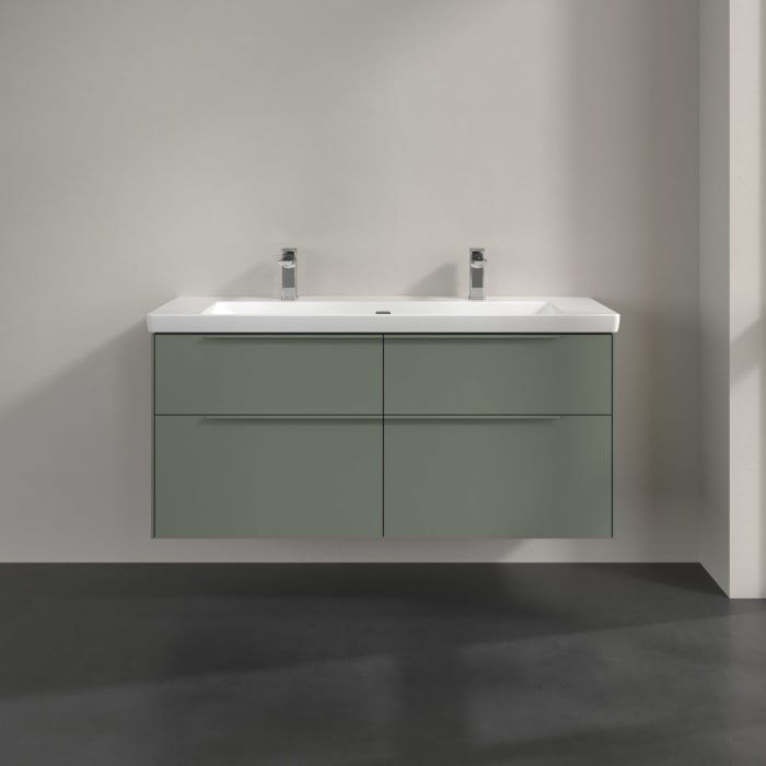 Villeroy & Boch Subway 3.0 Waschtischunterschrank 127,2 cm, 4 Auszüge, ohne LED-Beleuchtung