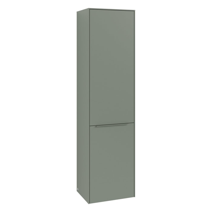 Villeroy & Boch Subway 3.0 Hochschrank 45 x 171 cm mit 1 Wäscheklappe und 1 Tür, Anschlag links