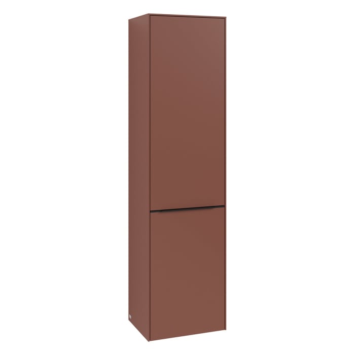 Villeroy & Boch Subway 3.0 Hochschrank 45 x 171 cm mit 1 Wäscheklappe und 1 Tür, Anschlag rechts